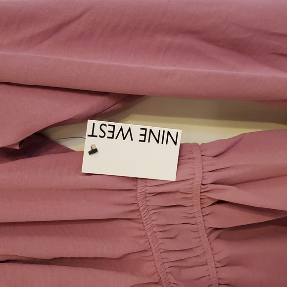 Women's Nine West Squareneck Peplum Blouse Size Small - Picture 4 of 7